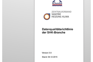  Datenqualitätsrichtlinie der SHK-Branche 