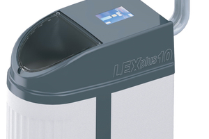  Die Enthärtungsanlage „LEX Plus 10 Connect Syr“schützt die Installation vor Kalk und hilft, Energie zusparen. 