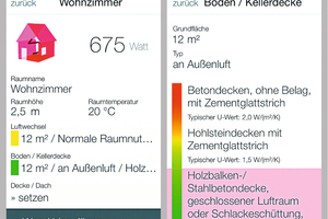  App zur Heizlastberechnung 