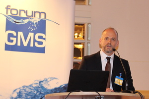 Alexander Dehnelt, Vorsitzender des Vorstands der GMS eröffnete die Veranstaltung. 
