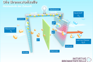 Grundsätzlicher Aufbau einer Brennstoffzelle 