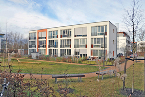  Der erste Bauabschnitt der Berliner Wohnsiedlung „Neue Gartenstadt Falkenberg“ in Berlin- Bohnsdorf ist seit 2013 fertiggestellt.  