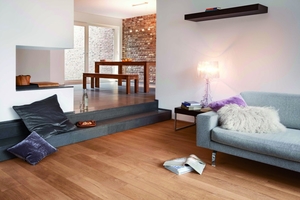  Eine Fußbodenheizung sorgt für Behaglichkeit in den eigenen vier Wänden. Die Strahlungswärme garantiert hohen Komfort. 