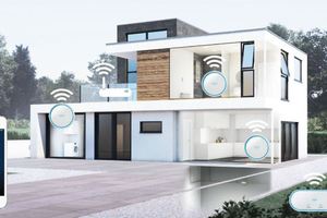  Grohe integriert Wasser als Element in ein Smart Home.  