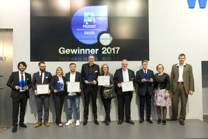  Die glücklichen Gewinner des Produkt-Award „Badkomfort für Generationen“. 