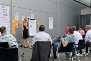  In den Workshops wurden unterschiedliche Installationsszenarien bearbeitet, die Moderation erfolgte durch Viessmann Mitarbeiter. 