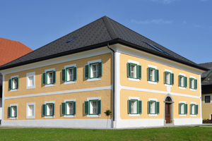  Nach der Fertigstellung erstrahlte das Gebäude im neuen Glanz. 