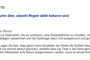  Restelager laufen über, obwohl Regeln dafür bekannt sind ... 