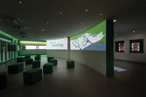  Im Camfil Experience Center erleben Besucher die digitale Welt der Luftfiltration. 