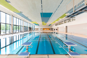  Insgesamt acht Schwimmbecken mit einer Gesamtwasserfläche von rund 1.500 m2 stehen Badegästen zur Verfügung. 