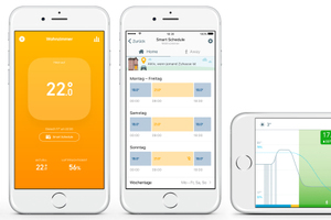  Die neue tado° App bietet neue Funktionen: Nutzer können die App nach ihren Bedürfnissen bedienen und profitieren zudem von der Raumluft-Analyse.  