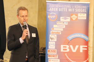  BVF-Geschäftsführer Axel Grimm gab einen Überblick über die Neuerungen im Verband. 