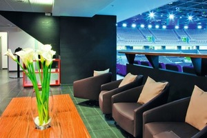  VIP-LoungeWer im exklusiven Ambiente der VIP-Lounge ein Sportereignis genießt, erwartet auch im Sanitärbereich Top-Qualität 