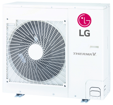 Au?eneinheit der „LG Therma V R32 Split“-W?rmepumpe