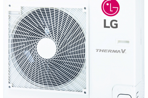  Außeneinheit der „LG Therma V R32 Split“-Wärmepumpe 