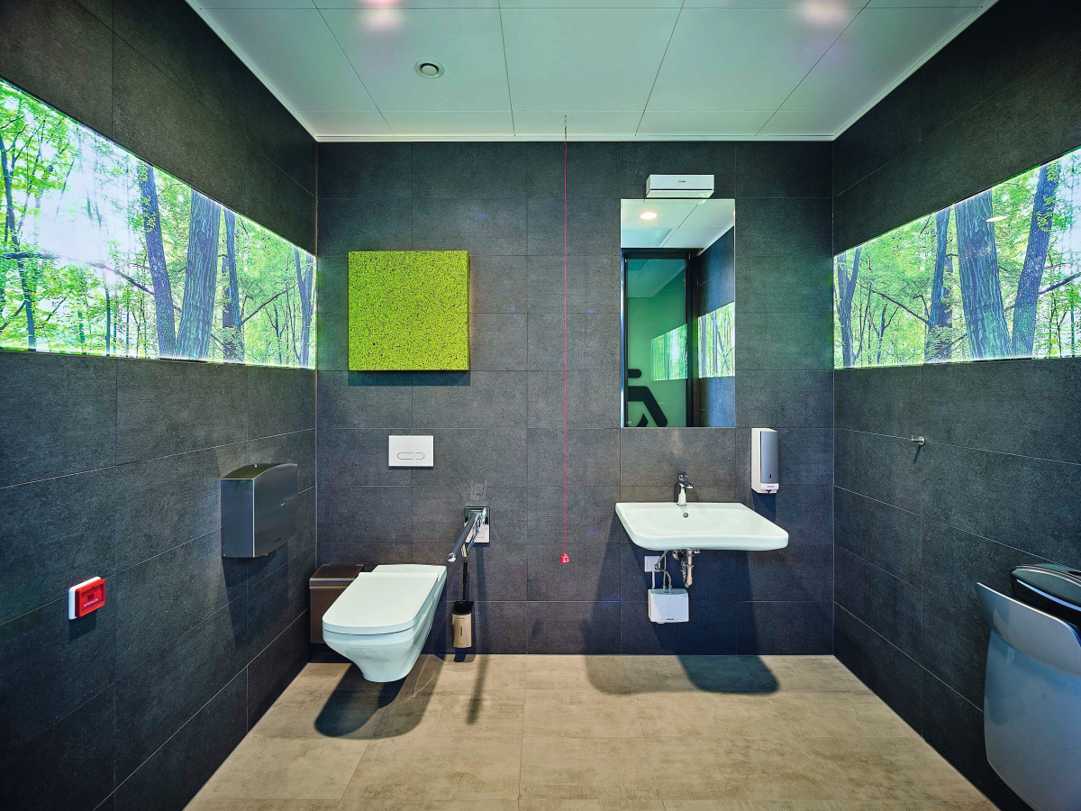 Toilettenanlage mit Schwarzwälder Flair - SHK Profi