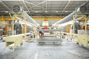  Einsatz umweltfreundlicher Technologien im Produktionskomplex in Bozüyük 