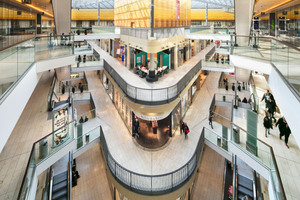  Das Shopping-Center Thier-Galerie bietet in der Dortmunder Innenstadt nicht nur über 33.000 m² Verkaufsfläche und zahlreiche Cafés und Restaurants, sondern auch eine fortschrittliche Ablufttechnik. 