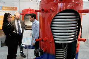  Regenerative Energie durch Schichtkombispeicher am Stand der Thermic Energy Ltd.; Hirschaid/Röbersdorf 