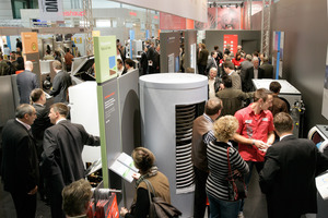  Überblick vom Stand der Viessmann Deutschland GmbH; Allendorf 