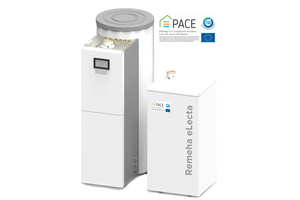  Remeha unterstützt die PACE-Initia­tive und will die effiziente Brennstoffzellentechnologie dadurch breiter in den Markt bringen. Hier dargestellt das „eLecta“-System. 