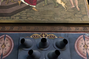  Lüftungstechnik in edlem Glanz - Luftauslässe in der Dreifaltigkeitskirche im rumänischen Sibiu 