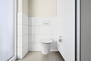  <div class="bildtext_1">„Connect Air“ WCs mit „AquaBlade“-Spültechnologie: Durch die glatte, sanft gerundete Oberfläche ohne überstehenden Spülrand reinigt „AquaBlade“ die WC-Schüssel jedes Mal zu 100 %.</div> 