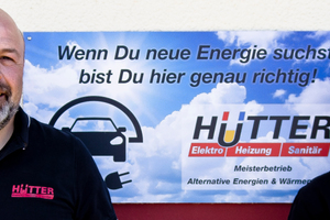  Im Gespräch: Hr. Hütter von der Hütter KG aus Schmidtheim 