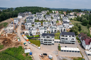  Wohnen mit bester Aussicht: das Neubaugebiet am Dörnerbusch in Gevelsberg. 