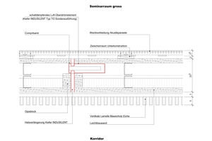  <div class="bildtext_1">Kiefer fertigte für den Neubau der FHNW Muttenz als Sonderanfertigung 500 Stück „Indusilent“ Typ „TG“ mit extra langem „Hals“, um die Wanddicke zur Flurseite hin zu überbrücken.</div> 