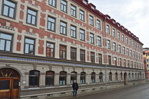  Das 120 Jahre alte, fünfgeschossige Gebäude in Göteborg/Schweden. 