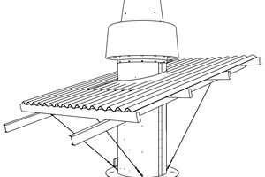  WRG-Dachventilator in einem Schrägdach 