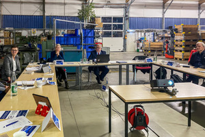  Die Kübler GmbH hatte Experten zu einem Dialog in der Produktionsschmiede in Dresden eingeladen.   