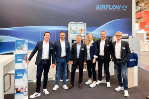  Ein breites Portfolio an Lüftungs- und Messgeräten sowie kompetente Beratung: Das Airflow-Team freut sich auf viele persönliche Gespräche auf der ISH in Frankfurt. 