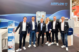  Ein breites Portfolio an Lüftungs- und Messgeräten sowie kompetente Beratung: Das Airflow-Team freut sich auf viele persönliche Gespräche auf der ISH in Frankfurt. 