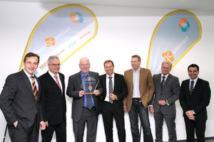  Die Umweltmeister-Jury mit Vertretern von german contract und bekannten Kooperationspartnern aus der Industrie besprach eingehend sämtliche Award-Bewerbungen und freut sich nun auf die Preisverleihung (v.l.n.r.): Andreas Knüvener (Key Account Manager, Brunata Wärmemesser-Gesellschaft Schultheiss GmbH &amp; Co.), Michael Boll (Geschäftsführer, SenerTec GmbH), Dirk Hunke (Geschäftsführer, gc Wärmedienste GmbH), Roland Gilges (Vertriebsleiter und Prokurist, gc Wärmedienste GmbH), Peter Herhold (Key Account Manager, Wilo AG), Gustav-Gerd Jäckel (Key Account Manager, Viessmann GmbH &amp; Co. KG) sowie Claudio Chieppa (Niederlassungsleiter Düsseldorf, Viessmann GmbH &amp; Co. KG) 