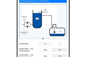  <div class="bildtext_1">Sceenshot der App „Dehoust Connect“ auf dem Smartphone.</div> 