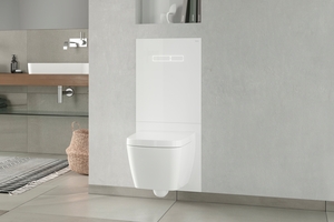  Mit den „TECElux“ WC-Modulen 200 und 400 kann die Montagehöhe des WCs jederzeit den individuellen Bedürfnissen der Nutzer angepasst werden – sogar ohne aufwendige Fliesenarbeiten und kostenintensive Umbaumaßnahmen. 