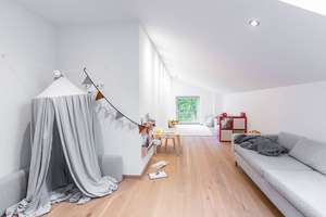  Auch im Kinderzimmer sorgt die professionelle Feuchteregulierung für ein Wohlfühlklima. 