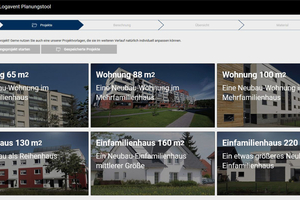  Bild 7: Das Logavent Planungstool bietet die Möglichkeit, Wohnungslüftungen schnell und individuell zu planen. Das Programm ermittelt die Luftvolumenströme sowie die erforderlichen Komponenten der Lüftungsanlage.  