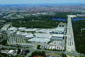  Nürnberg investiertDas Messegelände in Nürnberg ist in den vergangenen Jahren umfangreich modernisiert und erweitert worden 