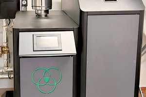  Die „Eco-Hybrid“ heizt wahlweise mit Pellets oder über die Wärmepumpe. 
