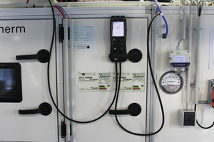  Bild 3: Messtechnische Ermittlung des Differenzdrucks am Luftfiltersystem im Betrieb der TKA Airworker Akademie unter Nennlast. 