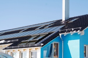  Solaranlage zum WaschenZusammen mit Orange Energy hat Hesch eine Lkw- und Pkw-Waschanlage mit einer Solaranlage ausgerüstet 