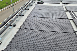  Die Verlegung und Fixierung der Hauptverteilung erfolgten nach gründlicher Planung. 