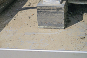  Die schwingend gelagerte Aufstellung verhindert eine Körperschallübertragung. 