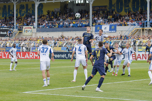  Platz mit besonderem Flair: das Bruno-Plache-Stadion. 