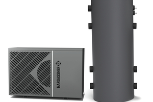  <div class="bildtext_1">Die neu entwickelte Propanwärmepumpe „AirPro“, ein A-effizienter Pufferspeicher mit Schichtladelanzen sowie die „TouchPro“-Steuerung greifen perfekt ineinander – hydraulisch wie digital.</div> 