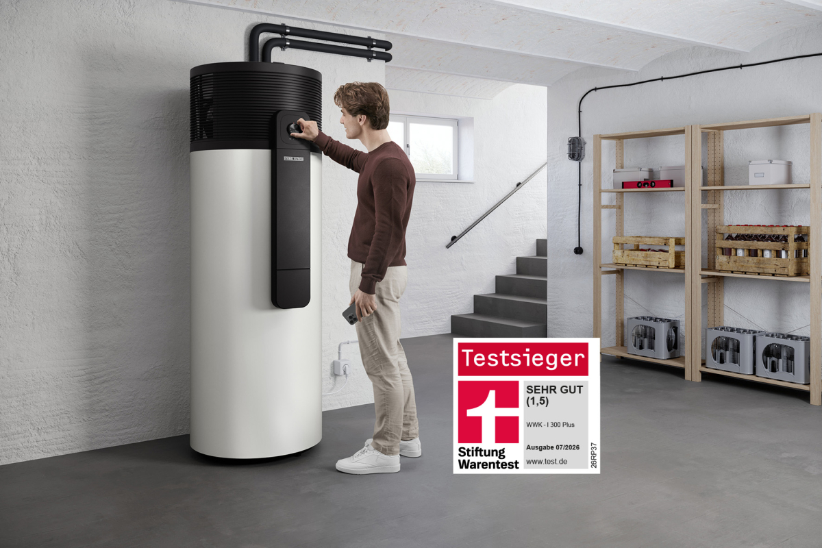 Sehr gut“ bei Stiftung Warentest für Stiebel Eltron