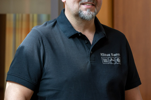  Klaus Bann, Chef des Homburger Installateurbetriebes, brachte das Modernisierungsprojekt auf den Weg und initiierte die Zusammenarbeit mit Hansa. 